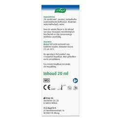 A. Vogel Neusspray Bijholte Ontsteking Eerste Symptomen 20 ML
