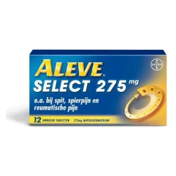 Aleve Select bij o.a. Rugpijn Spierpijn en Gewrichtspijn 12 tabletten