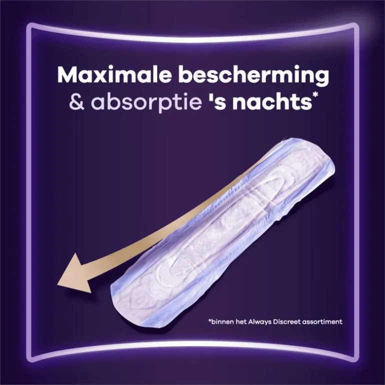 Always Discreet Incontinentieverband Nacht BigPack
