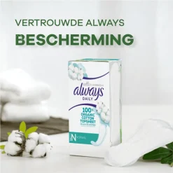 Always Inlegkruisjes Bio Cotton Normal Big Pack