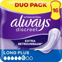 Always Maandverband Discreet Long Plus Duo Pack