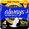 Always Maandverband Ultra Secure Night Wings Big Pack