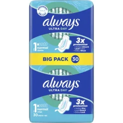 Always Maandverband Ultra Normal Wings Big Pack