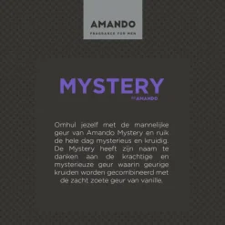Amando Mystery Aftershave 50 ML