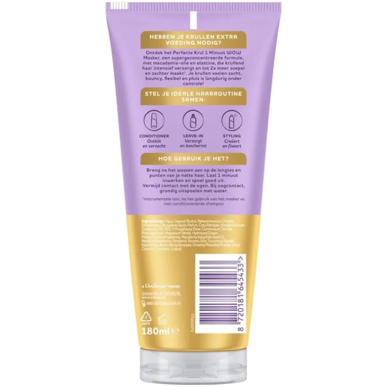 Andrélon Perfecte Krul 1 min Masker 180 ML