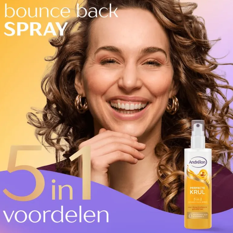 Andrélon Perfecte Krul 5in1 Bounce Back Spray 150 ML