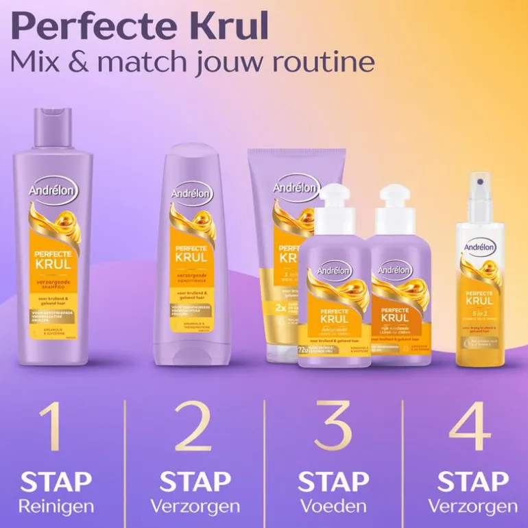 Andrélon Perfecte Krul light Leave in cream 200 ML