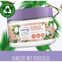 Andrélon Pro Nature Coco Curl Creation Masker 300 ML