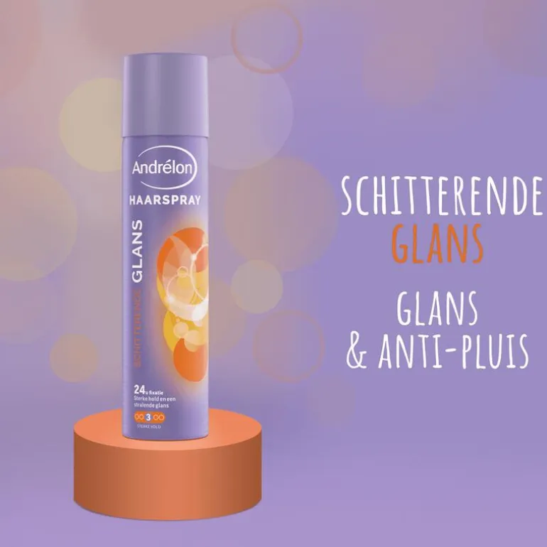 Andrélon Styling Schitterende Glans Haarspray 250 ML