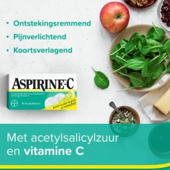 Aspirine C Bruis 400 mg bij griep en verkoudheid 10 tabletten