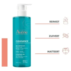 Avène Cleanance Reinigende Gel 400 ML
