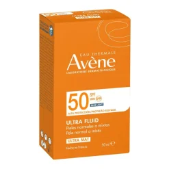 Avène Ultra Fluid Invisible Zonnebrand Gezicht SPF50 50 ML