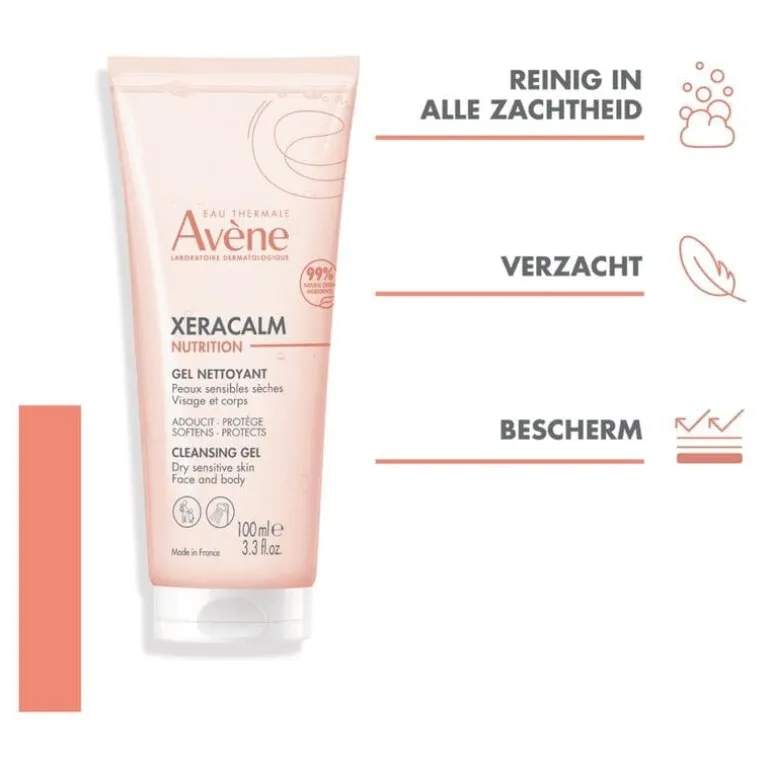 Avène Xeracalm Nutrition Reinigingsgel 100 ML