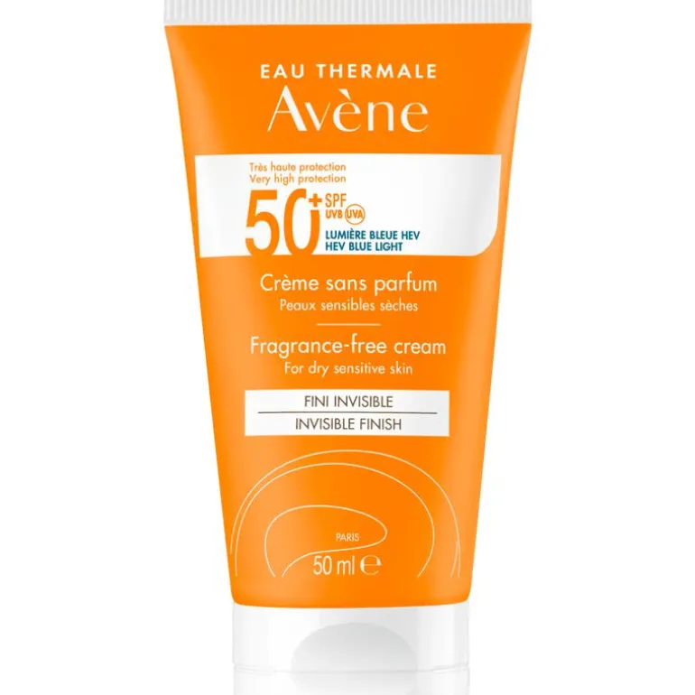 Avène Zonnebrand Crème Parfumvrij SPF 50+ 50 ML