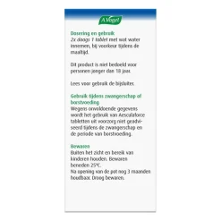 A.Vogel Aesculaforce bij Spataderen & Zware Benen tabletten 50 stuks