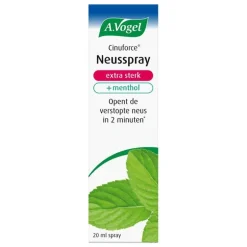 A.Vogel Cinuforce Neusspray Sterk +menthol