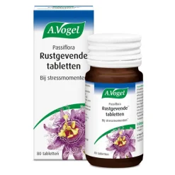 A.Vogel Passiflora Rustgevende1* Tabletten Helpt Bij Stressmomenten1* 80 stuks