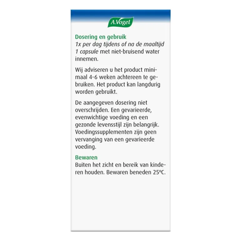 A.Vogel Prostaforce Helpt om Normaal te Blijven Plassen1* Capsules 90 stuks