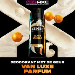 AXE Fine Fragrance Black Vanilla Deodorant Bodyspray 150 ML