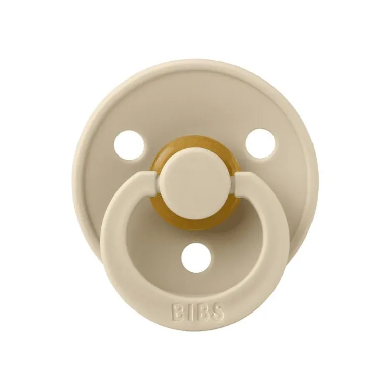 BIBS Fopspeen Two Pack Natuurlijk Rubber Vanilla/Dark Oak Maat 3