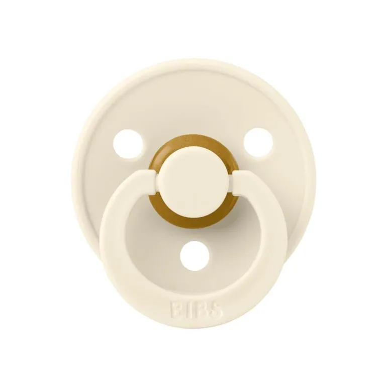 BIBS Fopspeen Two Pack Natuurlijk Rubber Ivory/Blush Maat 1