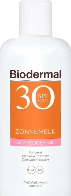 Biodermal Gevoelige Huid Zonnemelk SPF30 200 ML