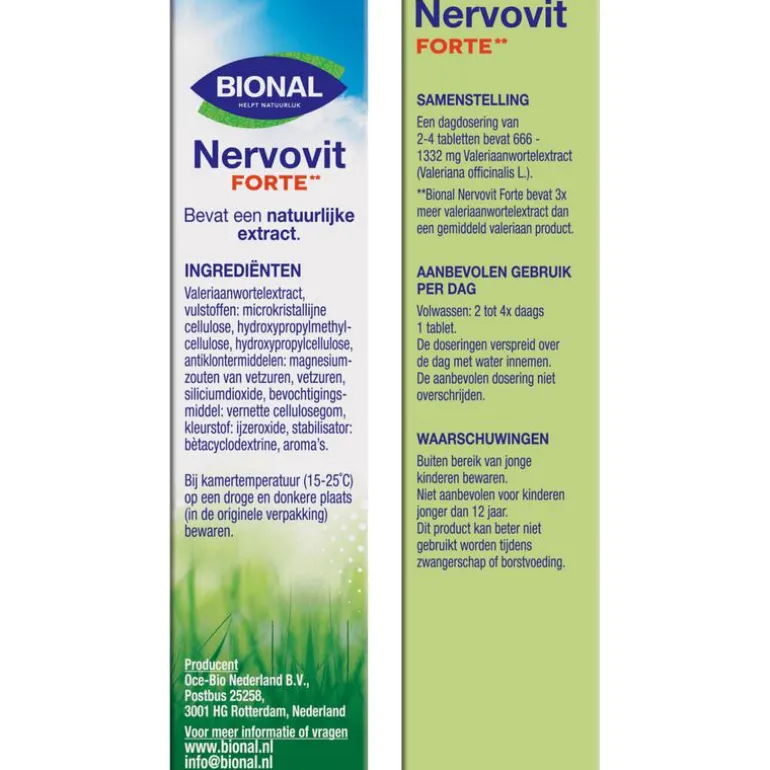 Bional Nervovit Forte Tabletten Tabletten 45 stuks
