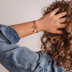 BiSjU Jewellery Armband Gekleurde Stenen Gold Plated