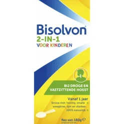 Bisolvon 2-in-1 Bij Droge En Vastzittende Hoest Voor Kinderen 133 ML