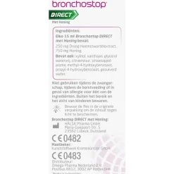 Bronchostop Direct Hoestdrank met Honing 120 ML