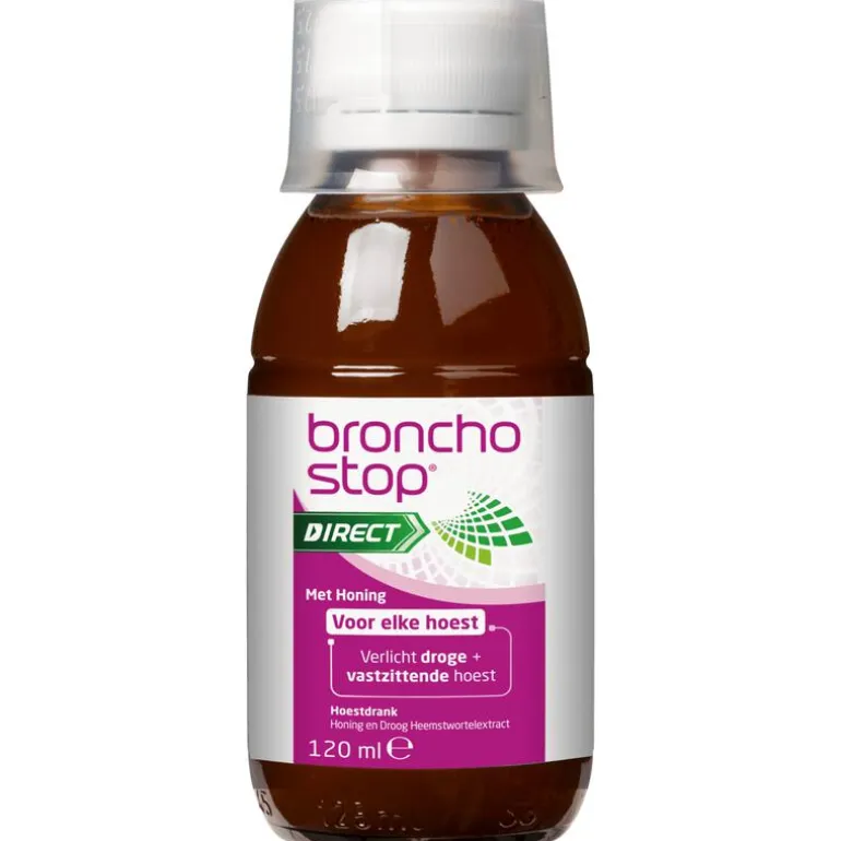 Bronchostop Direct Hoestdrank met Honing 120 ML
