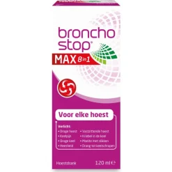 Bronchostop Max 8in1 Hoestdrank 120ML