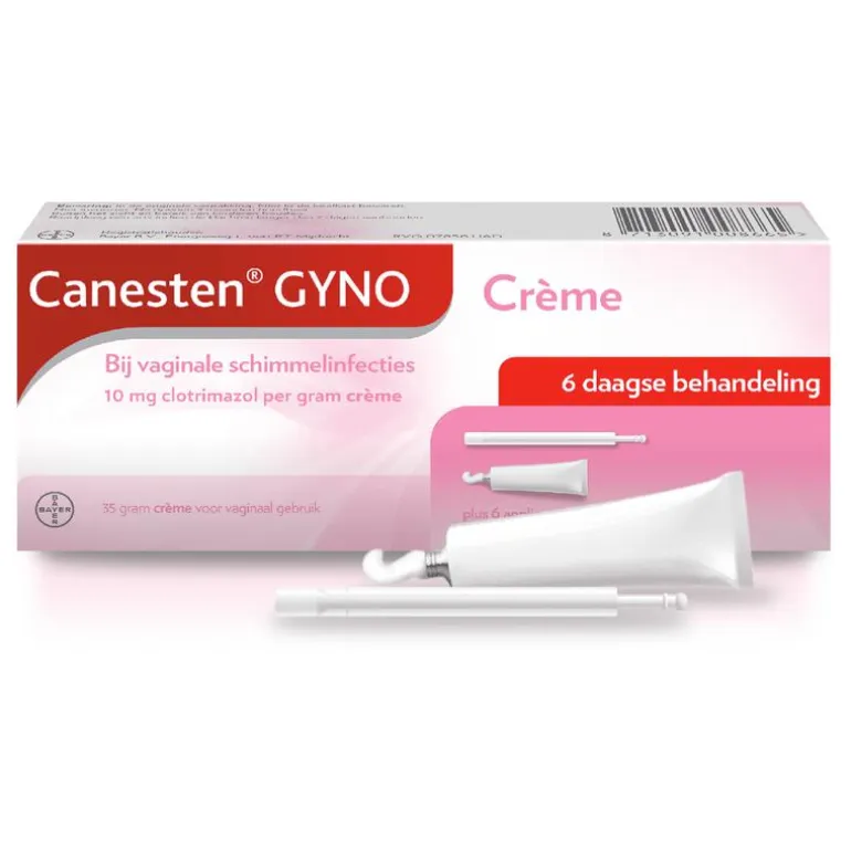 Canesten Gyno Crème bij vaginale schimmel 35 gram