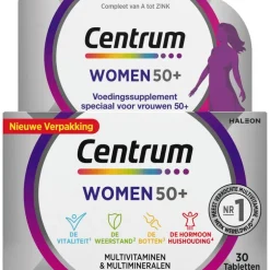 Centrum Women 50+ Multivitaminen Tabletten 30 stuks