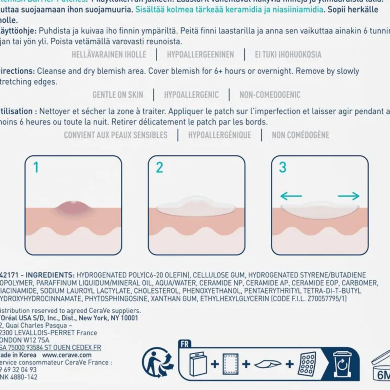 CeraVe Anti-Onzuiverheden Patches 22 stuks