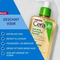 CeraVe Hydraterende Schuimende Reinigingsolie 236 ML