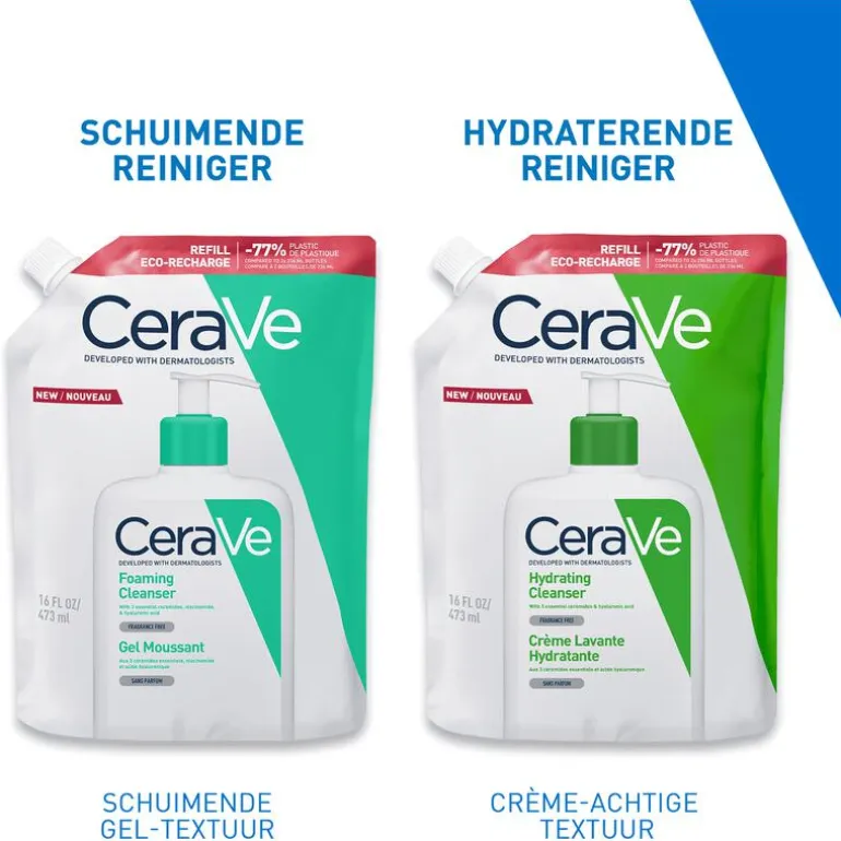 CeraVe Schuimende Reinigingsgel Navulling 473 ML