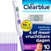Clearblue Geavanceerde Digitale Ovulatietestset 10 Stuks