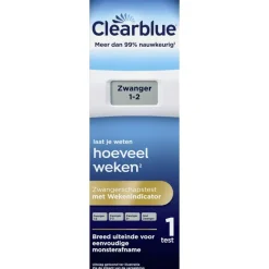 Clearblue Zwangerschapstest Met Wekenindicator 1 Stuk