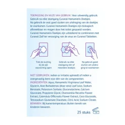 Curanol Hamamelis Doekjes 25 stuks