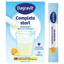 Dagravit Complete Start Kids Multivitamine Citroen 30 stuks