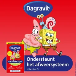 Dagravit Kids Multivitaminen Xtra 6-12 jaar 60 stuks
