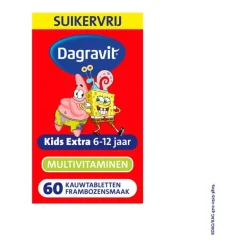 Dagravit Kids Multivitaminen Xtra 6-12 jaar 60 stuks