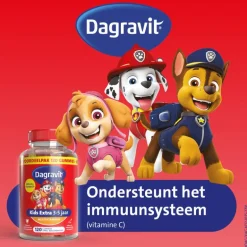 Dagravit Kids Xtra 3-5 jaar 120 gummies
