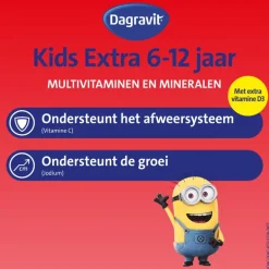 Dagravit Kids-Xtra Vitaminions 6-12 jaar 60 gummies