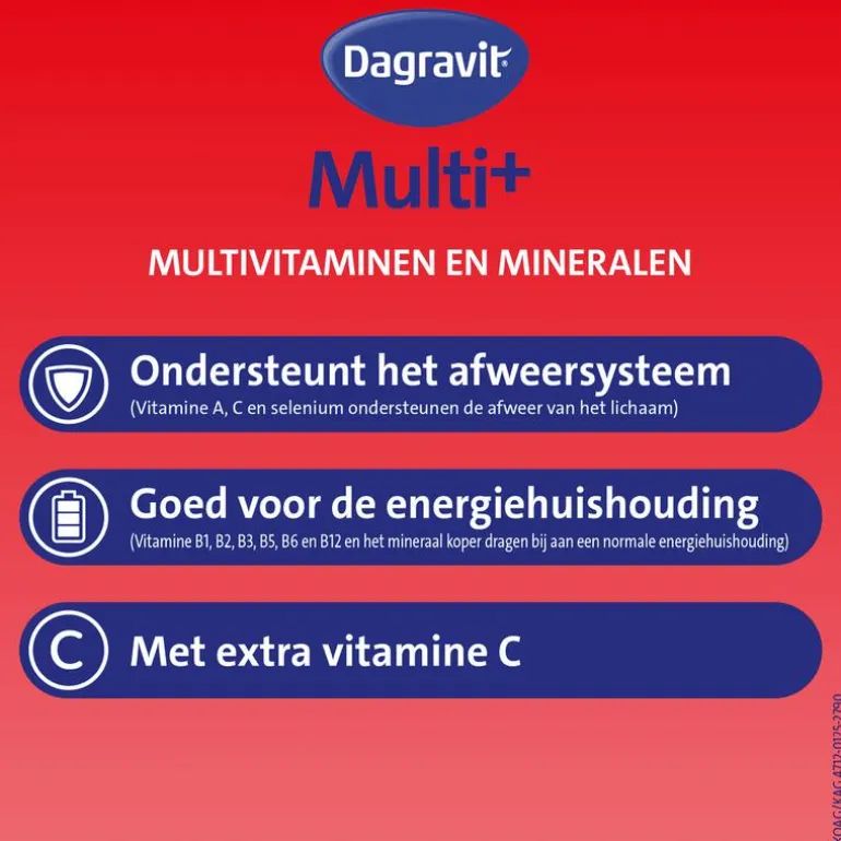 Dagravit Totaal 30 Voordeelpak 550 dragees