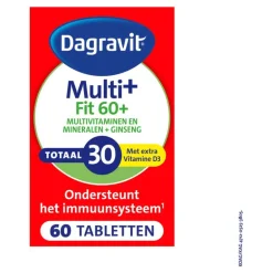 Dagravit Vitaal 60+ Totaal 30 Xtra 60 tabletten