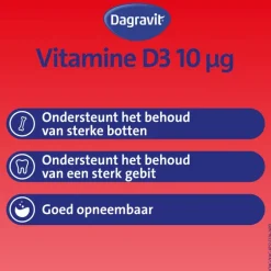 Dagravit Vitamine D pearls 10 μg 100 parels