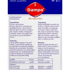 Dampo Hoestpastilles 24 stuks