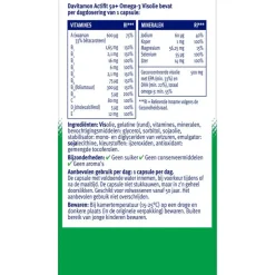 Davitamon Actifit 50+ Omega-3 Visolie Capsules